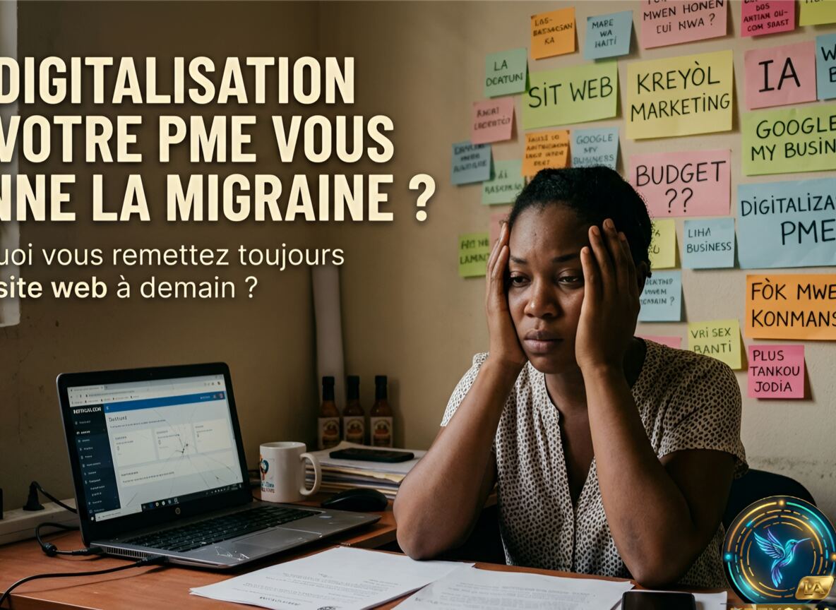 89% des PME haïtiennes n'ont pas de présence digitale — Kreyol IA